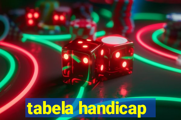 tabela handicap